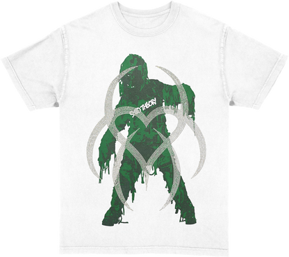 Shed Theory X Haz - Silver Rhinestones Shirt