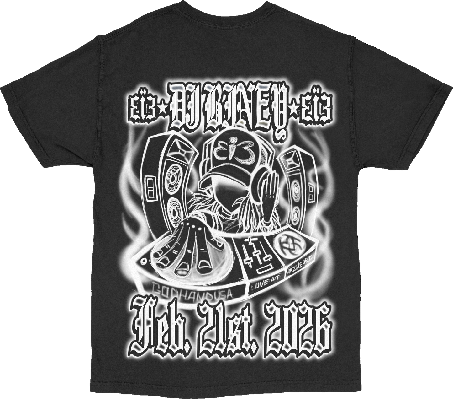 Godhandusa X Hazheart - Show Shirt