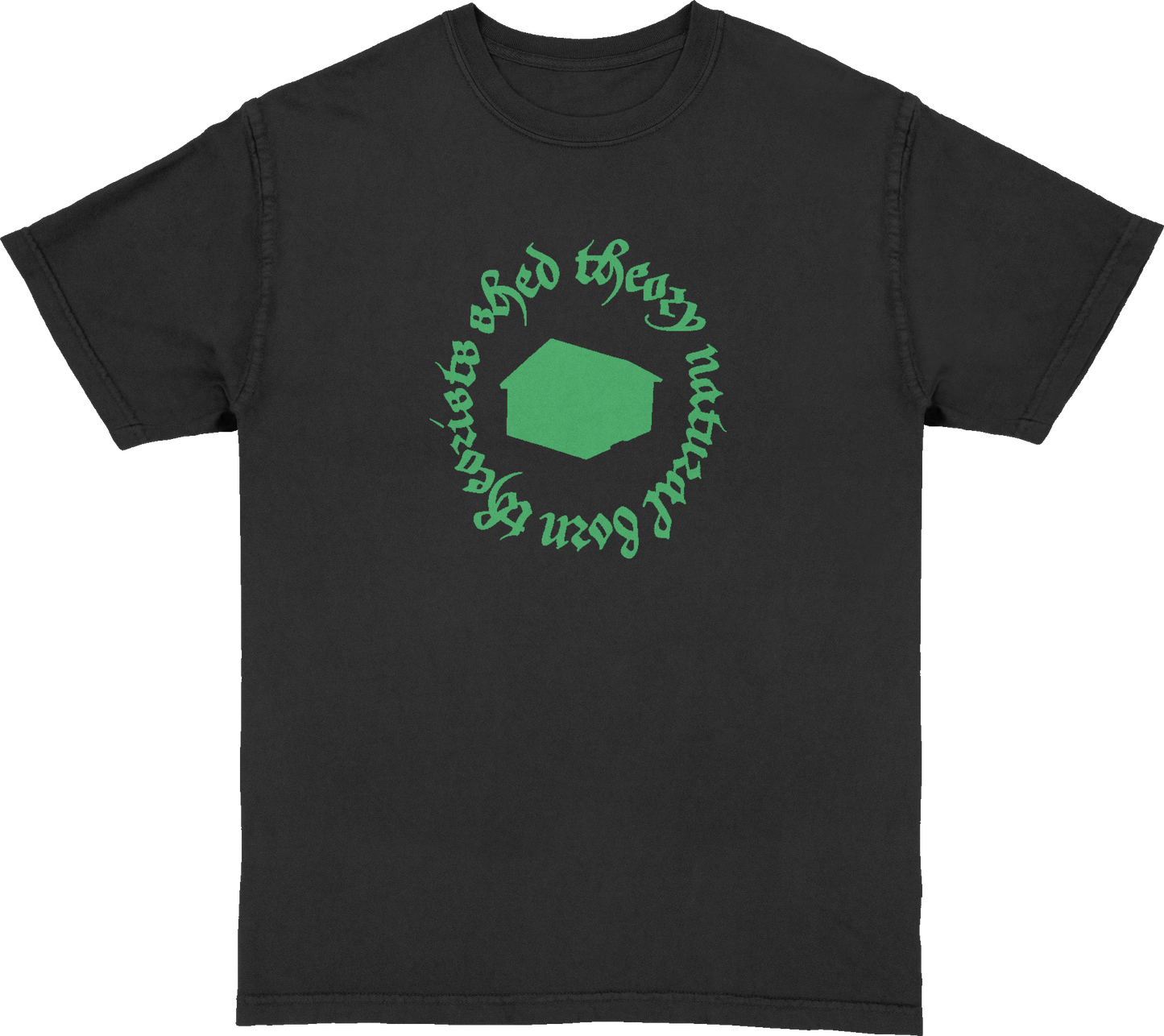 Shed Theory X Haz - Black Rhinestones Shirt