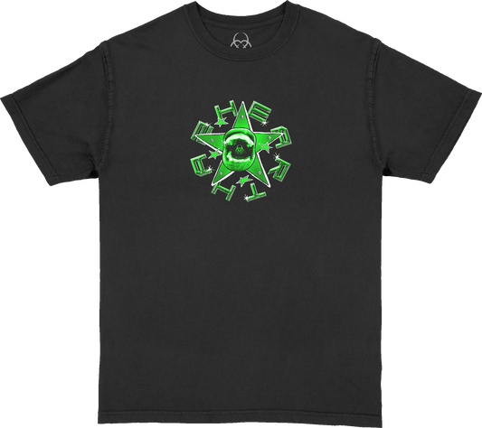 Heart Star Tee - Black