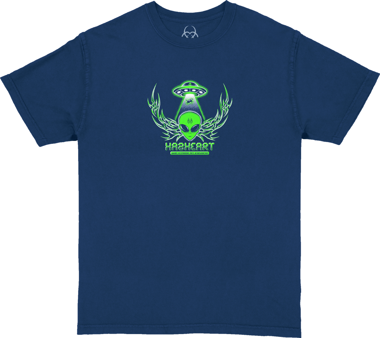 Alien Abduction Tee - Navy